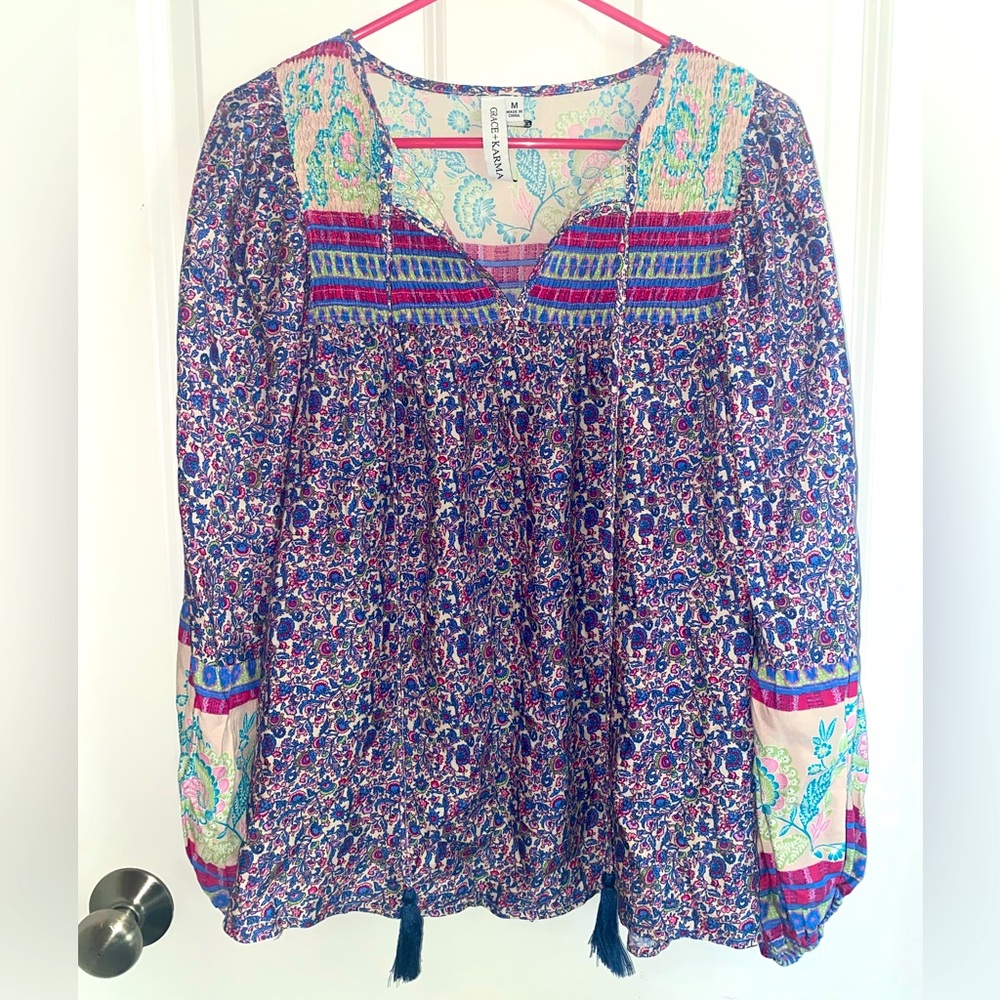 Grace and Karma Blouse - Size M